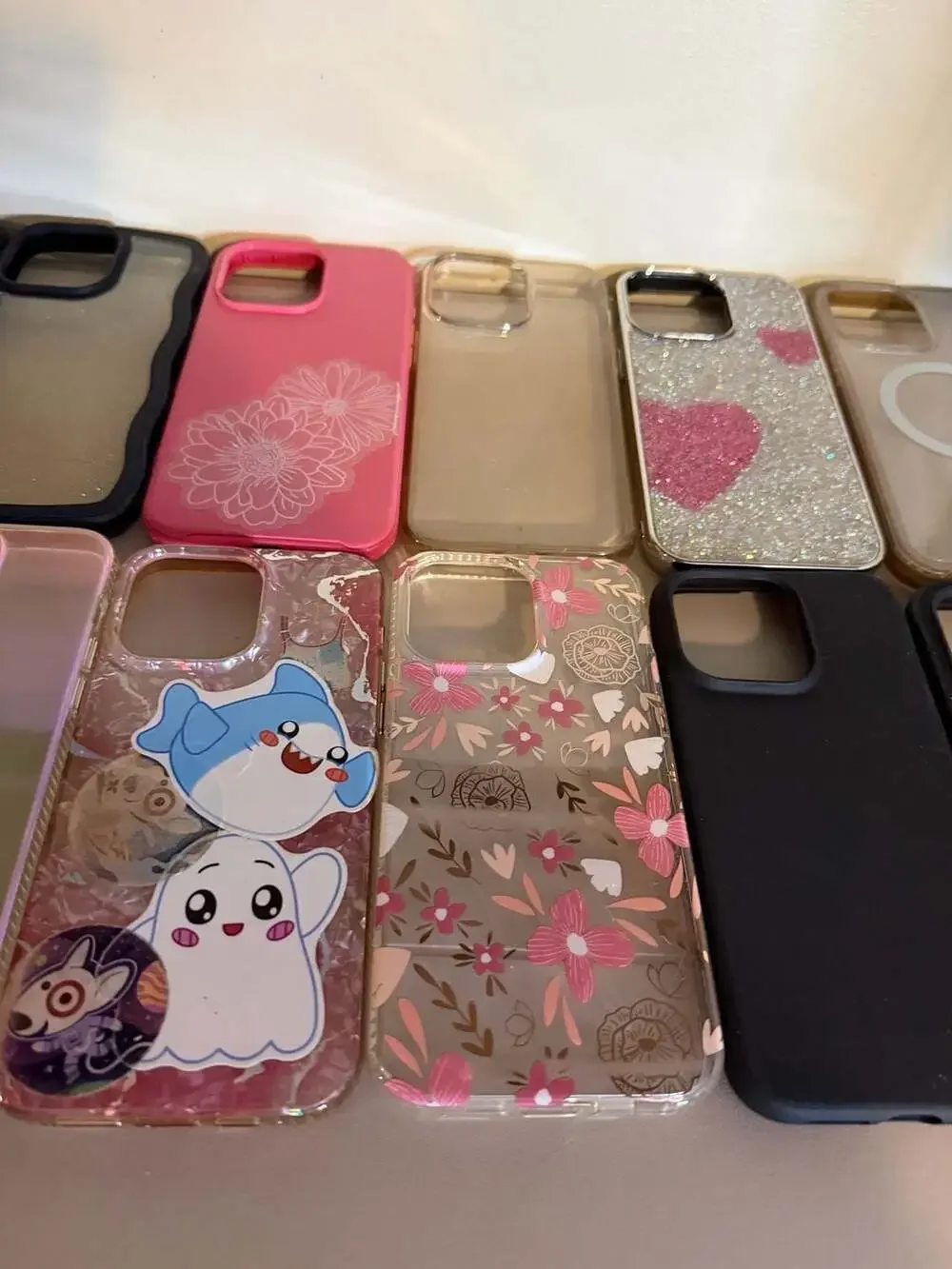 Assorted Collection of iPhone Protective Phone Cases (15 Pieces)